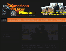 Tablet Screenshot of americanbikerminute.com